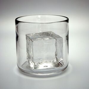 Nate Cotterman Cube Whiskey Glass